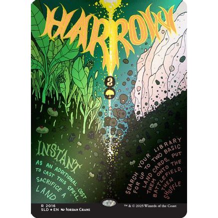 Harrow (Rainbow Foil) (SLD-2016) - Secret Lair Drop Series Foil