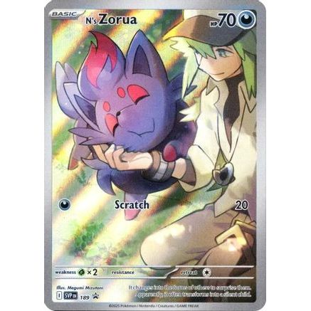 N's Zorua - 189 189 - SV Scarlet & Violet Promo Cards Holofoil