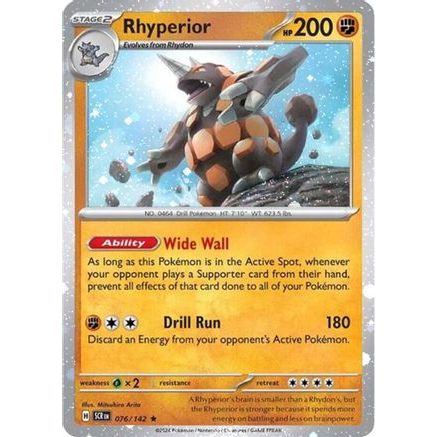 Rhyperior - 76/142 (Cosmos Holo) 76 - Miscellaneous Cards & Products Holofoil