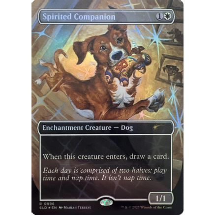 Spirited Companion (0896) (Rainbow Foil) (SLD-896) - Secret Lair Drop Series Foil