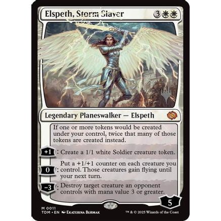 Elspeth, Storm Slayer (PPTDM-011) - Promo Pack: Tarkir: Dragonstorm