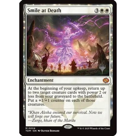 Smile at Death (PPTDM-024) - Promo Pack: Tarkir: Dragonstorm