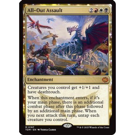 All-Out Assault (PPTDM-167) - Promo Pack: Tarkir: Dragonstorm Foil