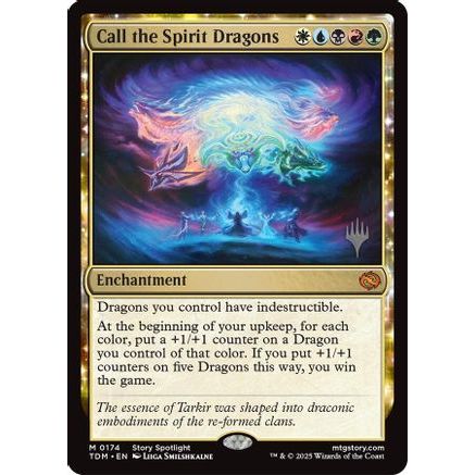Call the Spirit Dragons (PPTDM-174) - Promo Pack: Tarkir: Dragonstorm