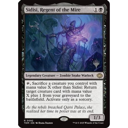 Sidisi, Regent of the Mire (PPTDM-092) - Promo Pack: Tarkir: Dragonstorm Foil