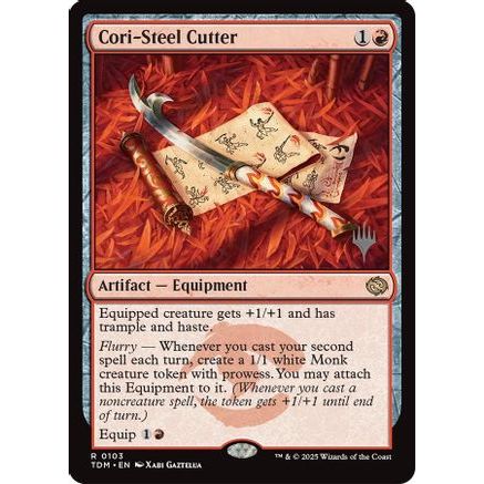 Cori-Steel Cutter (PPTDM-103) - Promo Pack: Tarkir: Dragonstorm