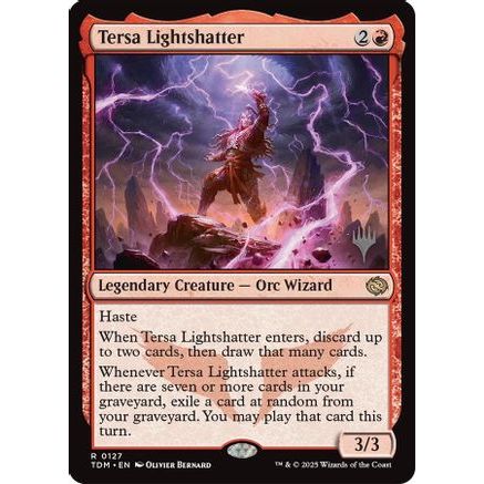 Tersa Lightshatter (PPTDM-127) - Promo Pack: Tarkir: Dragonstorm Foil