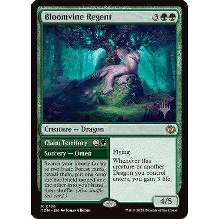 Bloomvine Regent (PPTDM-136) - Promo Pack: Tarkir: Dragonstorm