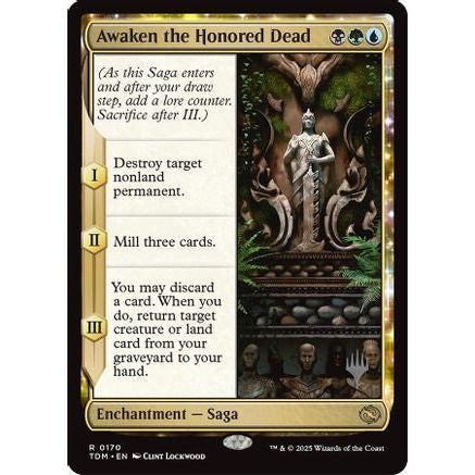 Awaken the Honored Dead (PPTDM-170) - Promo Pack: Tarkir: Dragonstorm