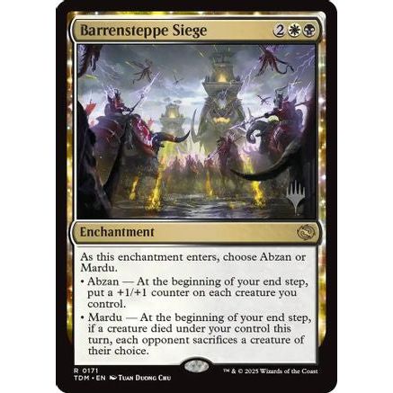 Barrensteppe Siege (PPTDM-171) - Promo Pack: Tarkir: Dragonstorm Foil