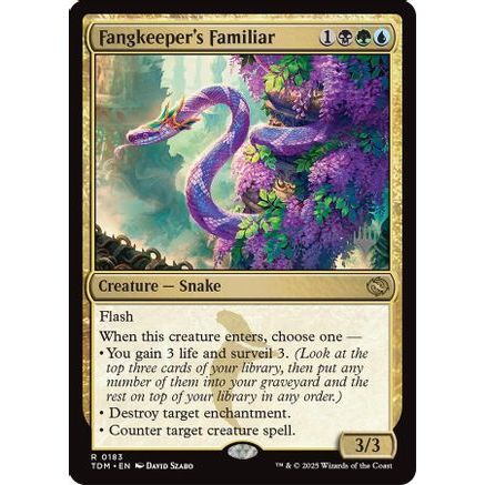 Fangkeeper's Familiar (PPTDM-183) - Promo Pack: Tarkir: Dragonstorm Foil