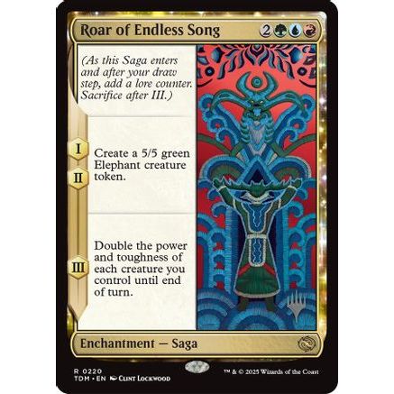 Roar of Endless Song (PPTDM-220) - Promo Pack: Tarkir: Dragonstorm