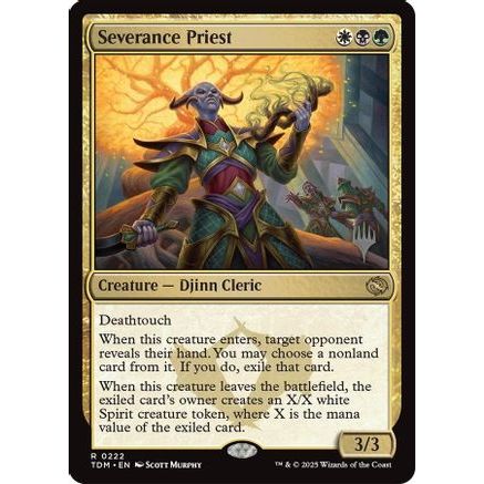 Severance Priest (PPTDM-222) - Promo Pack: Tarkir: Dragonstorm