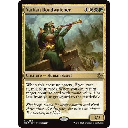 Yathan Roadwatcher (PPTDM-236) - Promo Pack: Tarkir: Dragonstorm