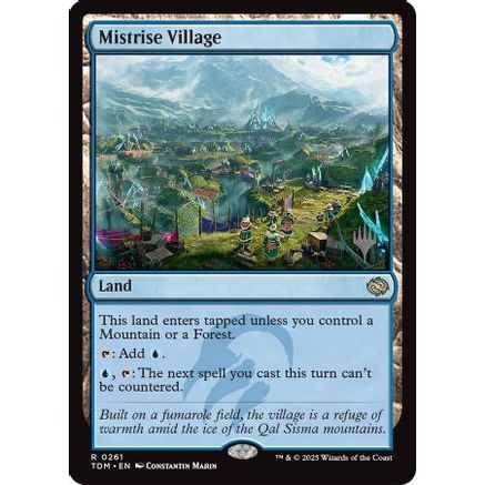 Mistrise Village (PPTDM-261) - Promo Pack: Tarkir: Dragonstorm
