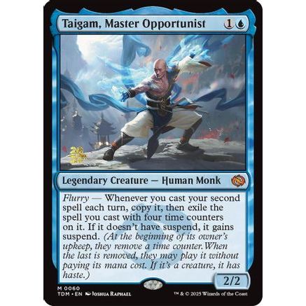 Taigam, Master Opportunist (PRE-060) - Prerelease Cards Foil