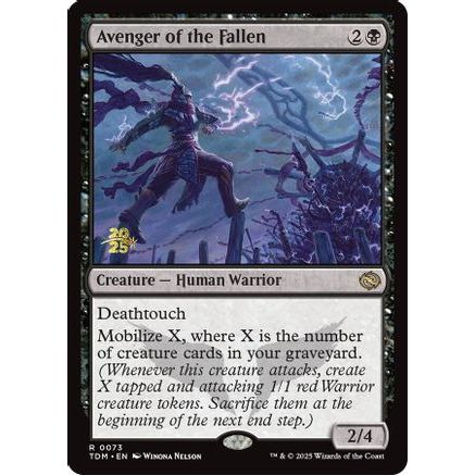 Avenger of the Fallen (PRE-073) - Prerelease Cards Foil