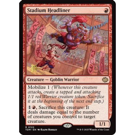 Stadium Headliner (PRE-122) - Prerelease Cards Foil
