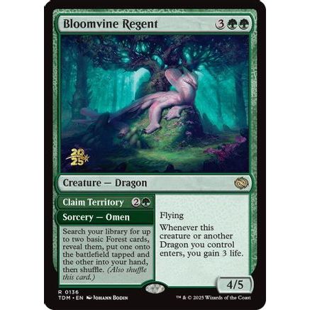 Bloomvine Regent (PRE-136) - Prerelease Cards Foil