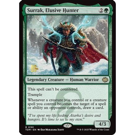 Surrak, Elusive Hunter (PRE-161) - Prerelease Cards Foil