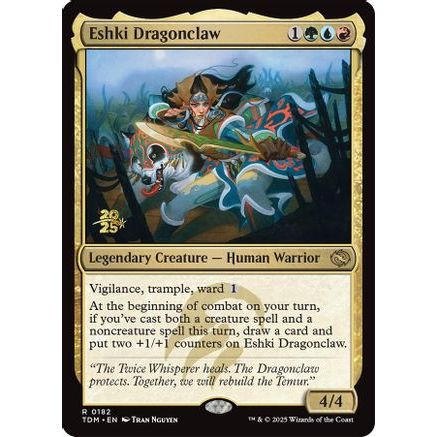 Eshki Dragonclaw (PRE-182) - Prerelease Cards Foil