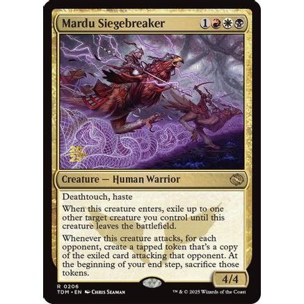 Mardu Siegebreaker (PRE-206) - Prerelease Cards Foil