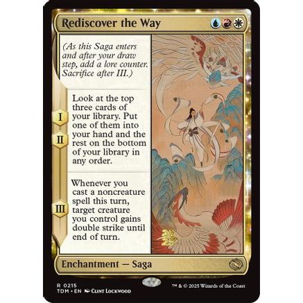 Rediscover the Way (PRE-215) - Prerelease Cards Foil