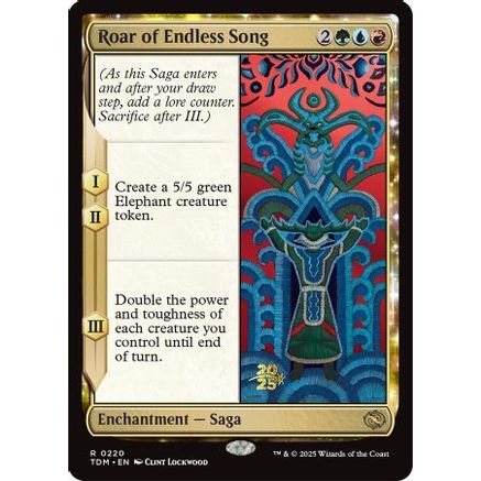 Roar of Endless Song (PRE-220) - Prerelease Cards Foil