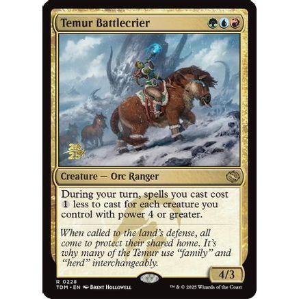 Temur Battlecrier (PRE-228) - Prerelease Cards Foil