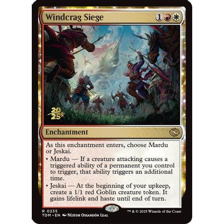Windcrag Siege (PRE-235) - Prerelease Cards Foil