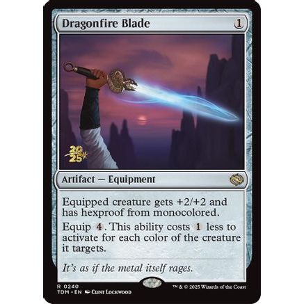 Dragonfire Blade (PRE-240) - Prerelease Cards Foil