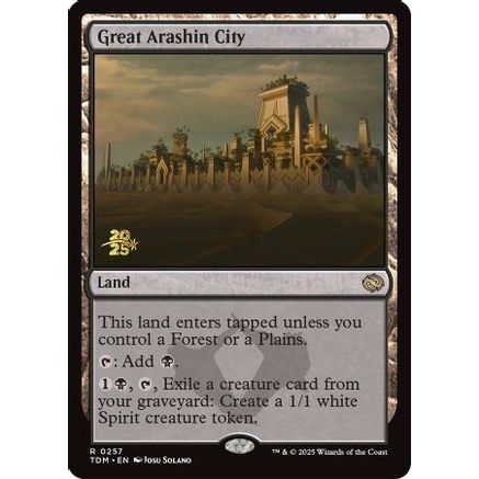 Great Arashin City (PRE-257) - Prerelease Cards Foil