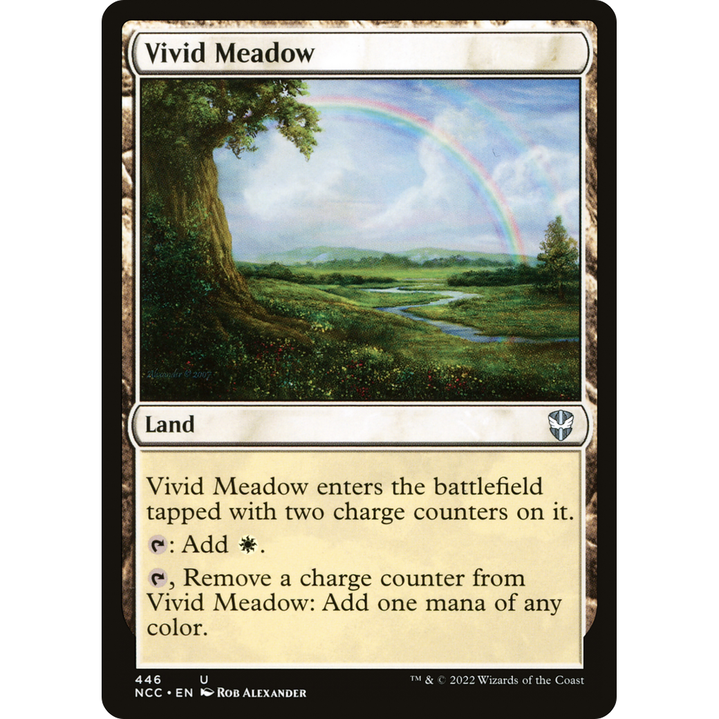 Vivid Meadow (NCC-446) - New Capenna Commander