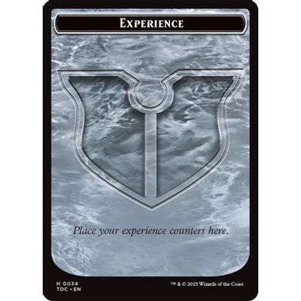 Experience // Treasure Double-Sided Token (TDC-34 // 16) - Commander: Tarkir: Dragonstorm