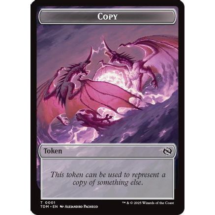 Copy // Monk Double-Sided Token (TDM-1 // 3) - Tarkir: Dragonstorm
