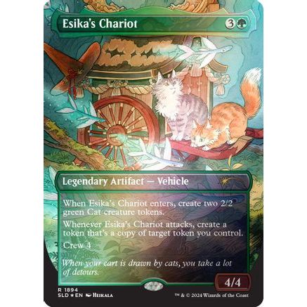 Esika's Chariot (Rainbow Foil) (SLD-1894) - Secret Lair Drop Series Foil