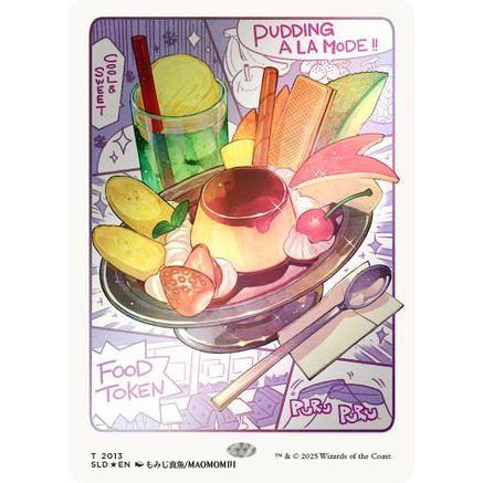 Food Token (2013) (Rainbow Foil) (SLD-2013) - Secret Lair Drop Series Foil