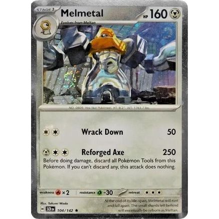 Melmetal - 104/142 (Cosmos Holo) 104 - Miscellaneous Cards & Products Holofoil