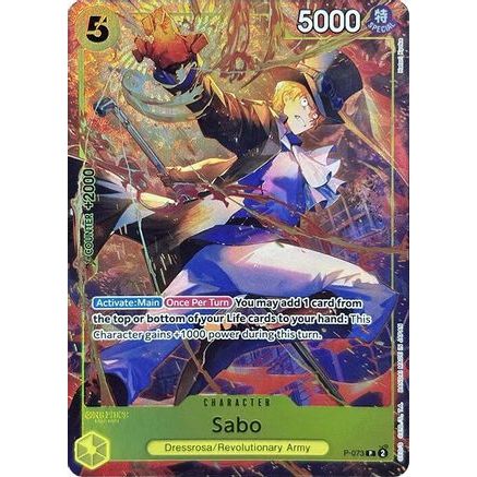 Sabo (Premium Card Collection -Best Selection Vol. 3-) (P-073) - One Piece Promotion Cards Foil