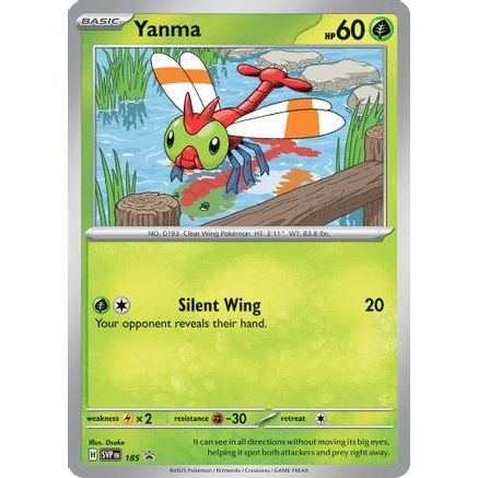 Yanma - 185 185 - SV Scarlet & Violet Promo Cards Holofoil