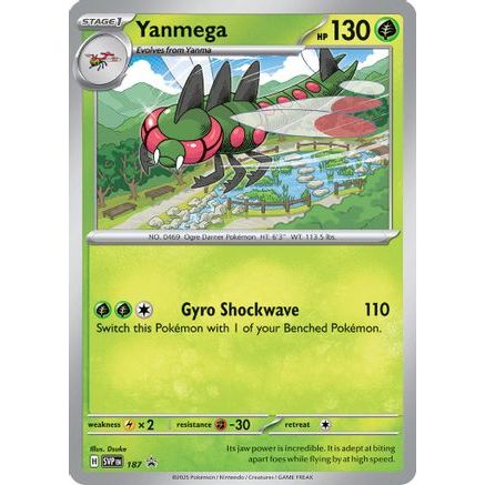 Yanmega - 187 187 - SV Scarlet & Violet Promo Cards Holofoil