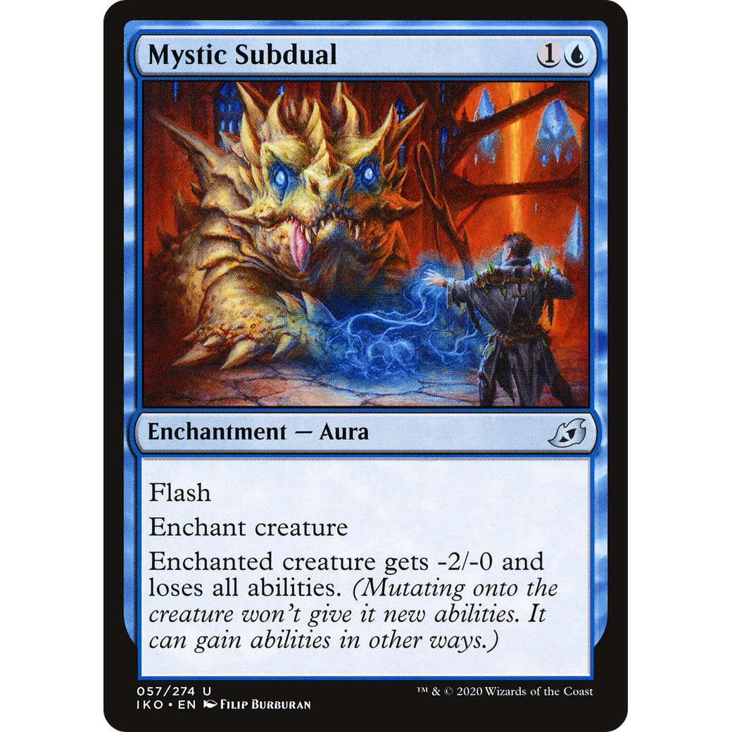 Mystic Subdual (IKO-057) - Ikoria: Lair of Behemoths Foil