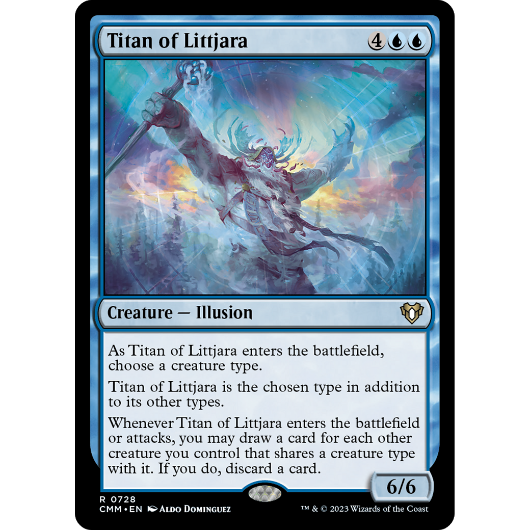 Titan of Littjara (CMM-728) - Commander Masters