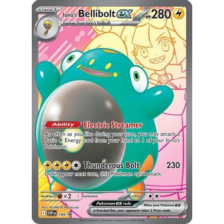 Iono's Bellibolt ex - 194 194 - SV Scarlet & Violet Promo Cards Holofoil