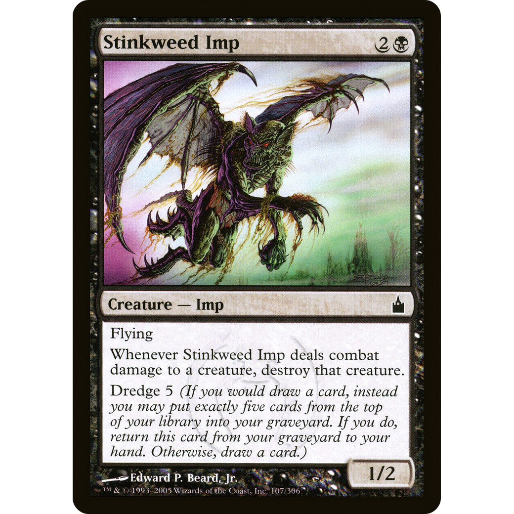 Stinkweed Imp (RAV-107) - Ravnica: City of Guilds Foil