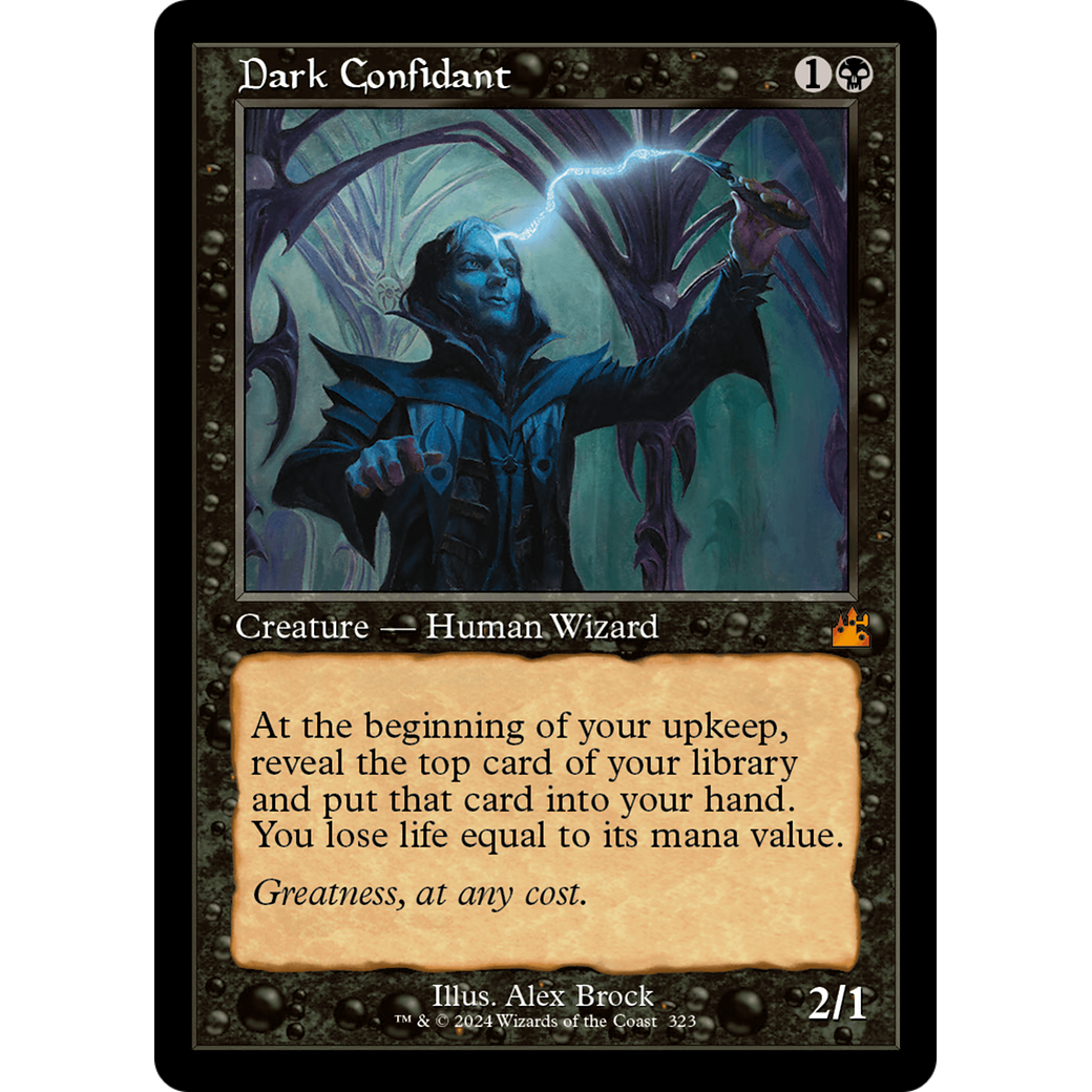 Dark Confidant (RVR-323) - Ravnica Remastered