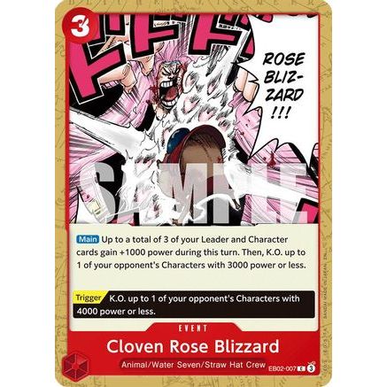 Cloven Rose Blizzard (EB02-007) - Extra Booster: Anime 25th Collection