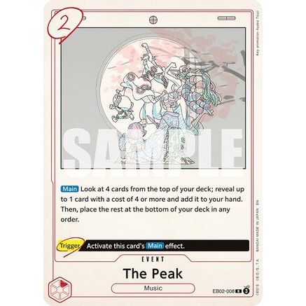 The Peak (EB02-008) - Extra Booster: Anime 25th Collection Foil
