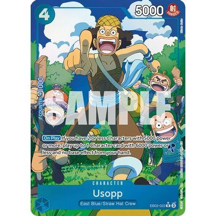 Usopp (Alternate Art) (EB02-022) - Extra Booster: Anime 25th Collection Foil