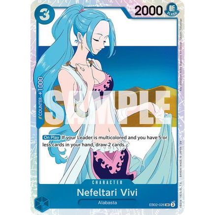 Nefeltari Vivi (EB02-026) - Extra Booster: Anime 25th Collection Foil